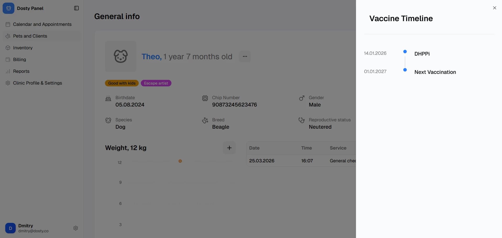 TREATMENTS & VACCINATION CONTROL